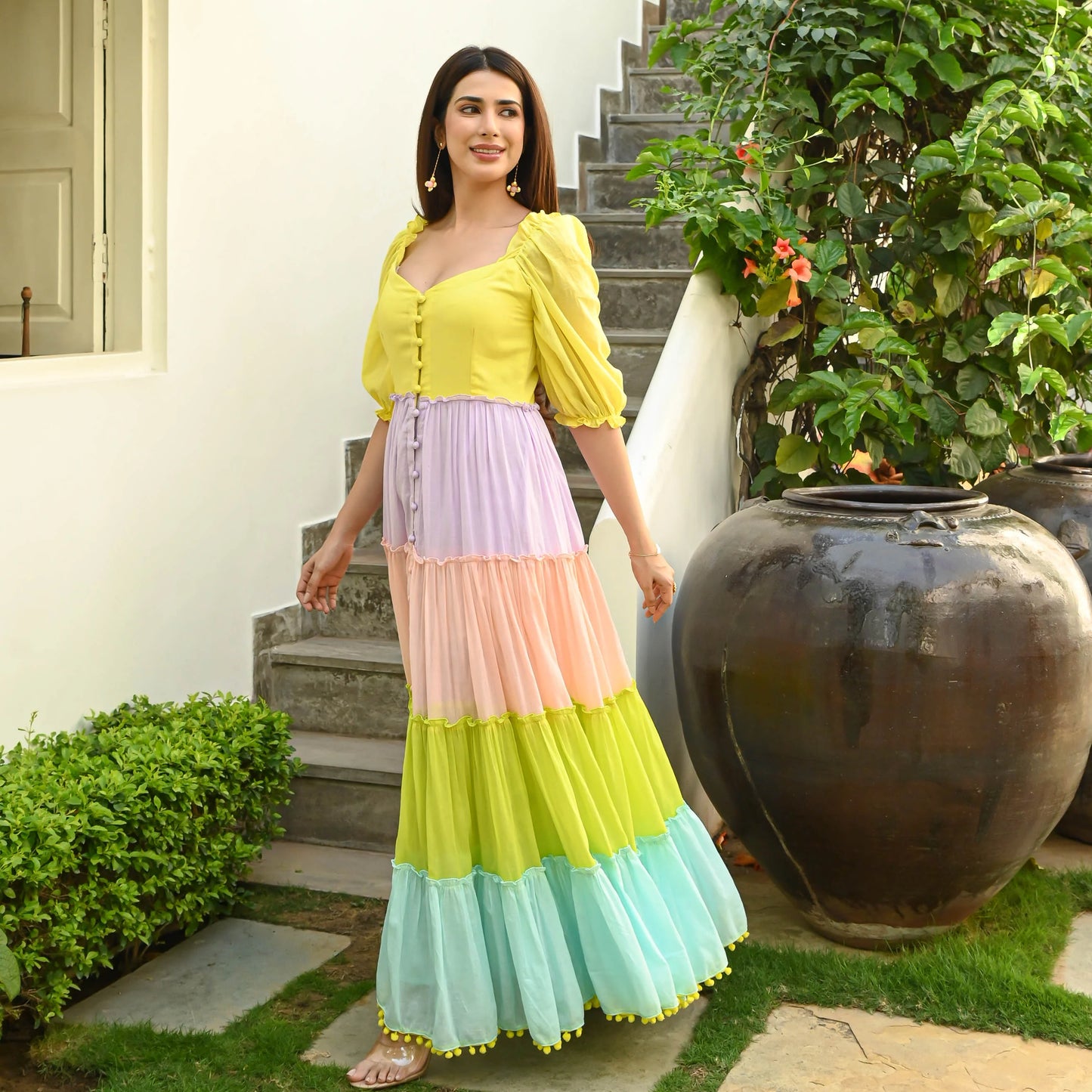 Boho Charm Cotton Maxi