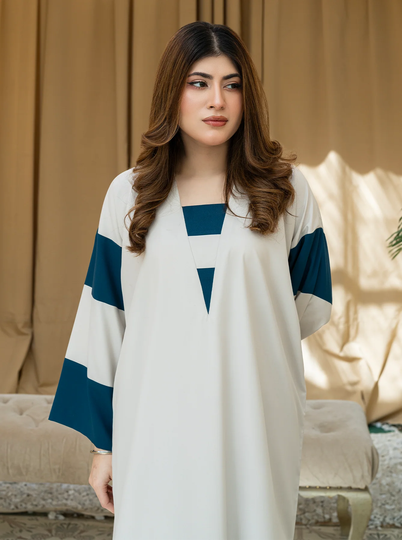 Femme Kaftan Set – Premium Elegance