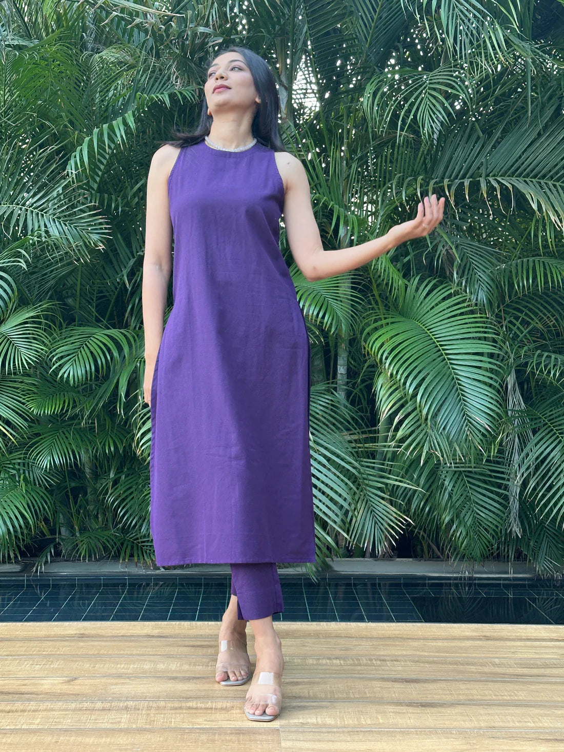 Everyday Luxe Cotton Kurta Set – 3 Signature Shades
