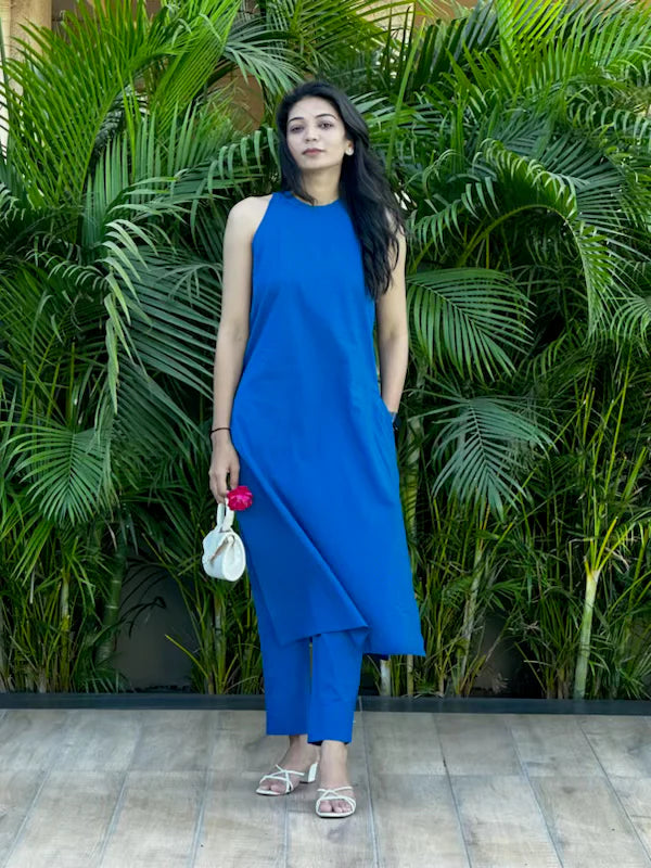 Everyday Luxe Cotton Kurta Set – 3 Signature Shades