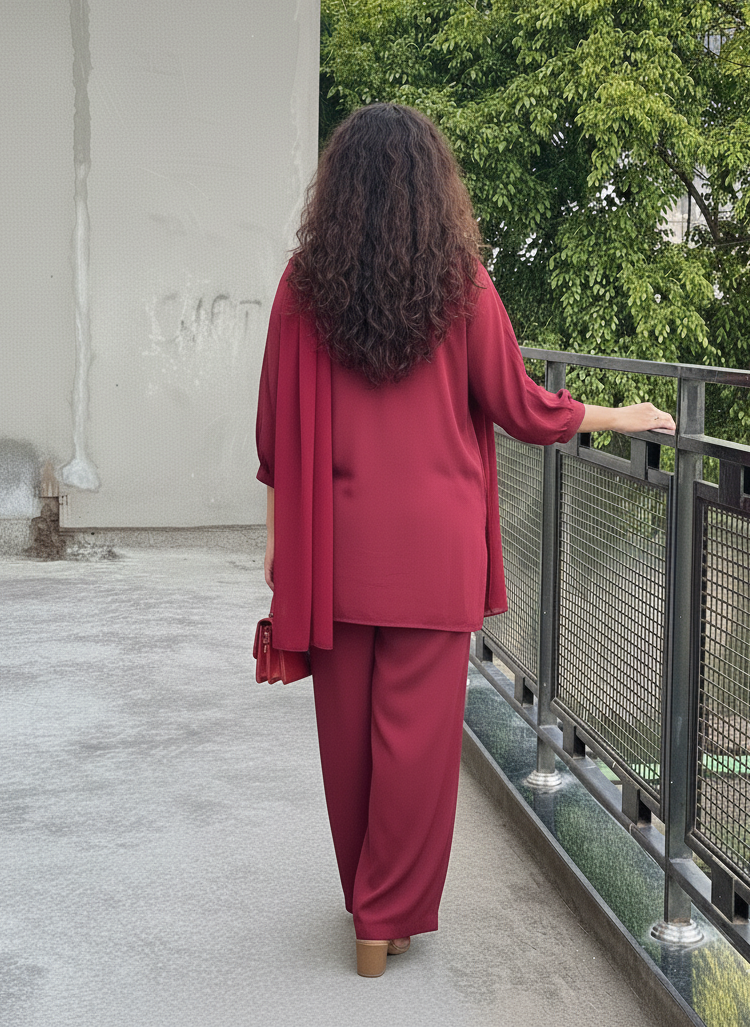 Vedora 'Rhea'  Rayon Co-ord Set