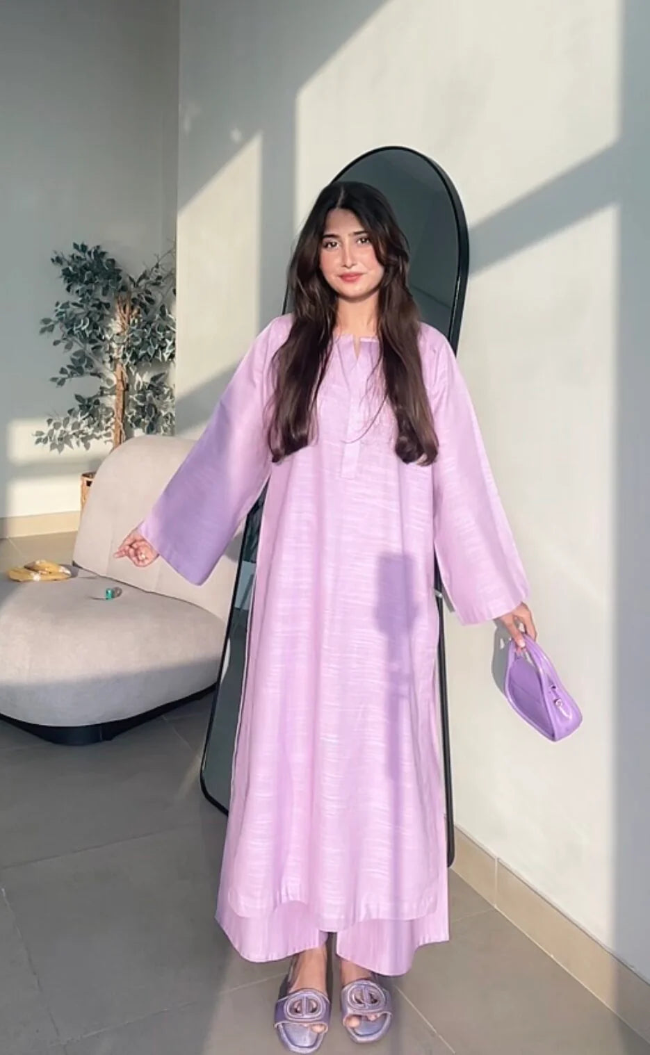 "Tarini" - Elegant Premium Cotton Kurta & Pants Set