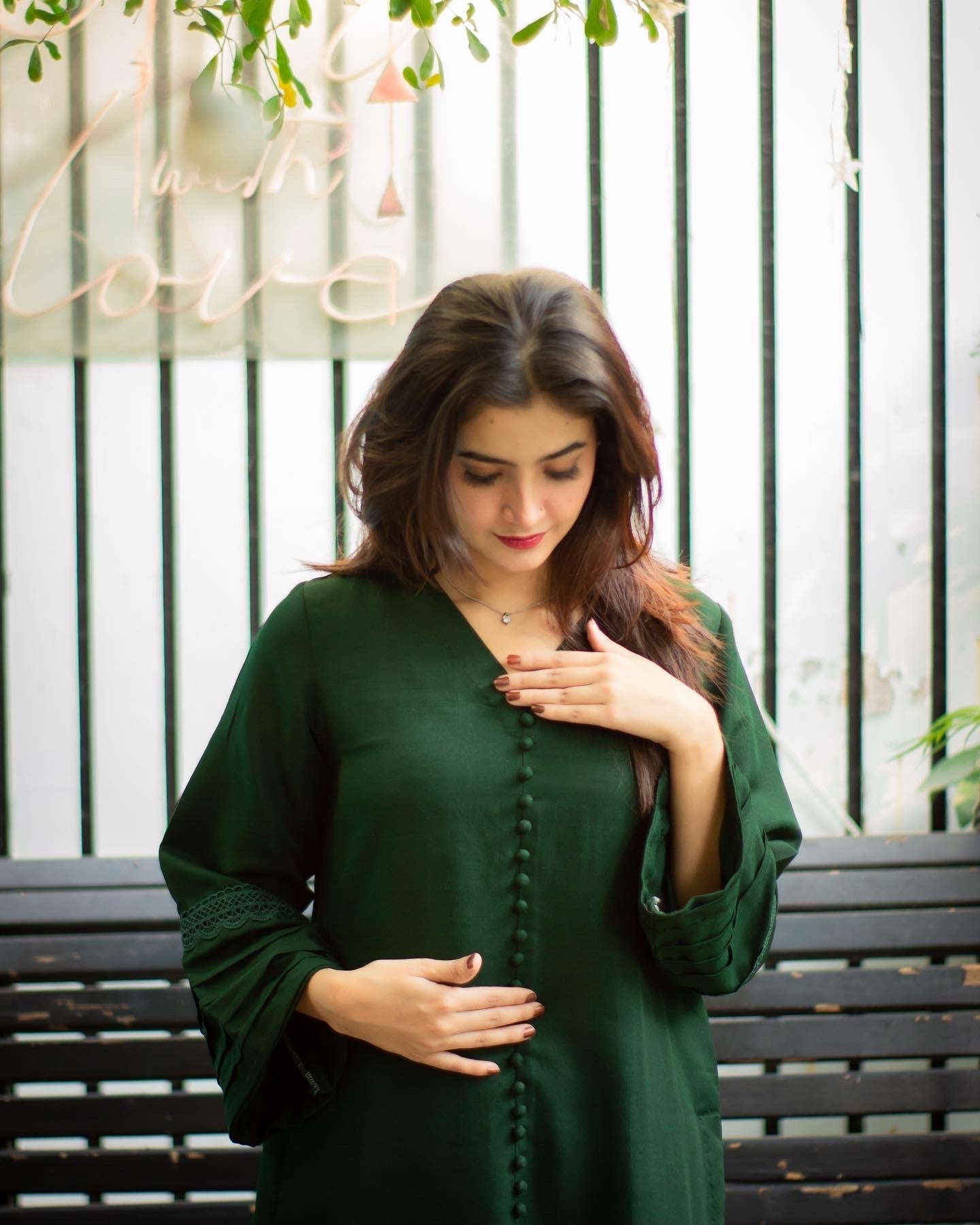 Vedora Bottle Green Cotton Suit – Where Tradition Meets Contemporary Elegance
