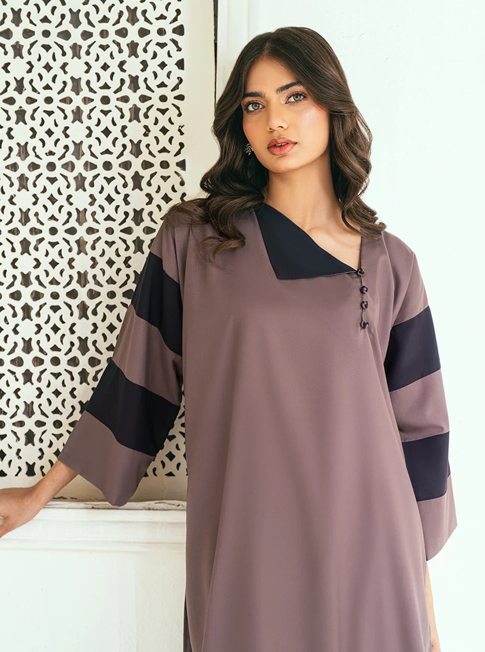 Rise Co-Ord Set – Dust Rose Charm