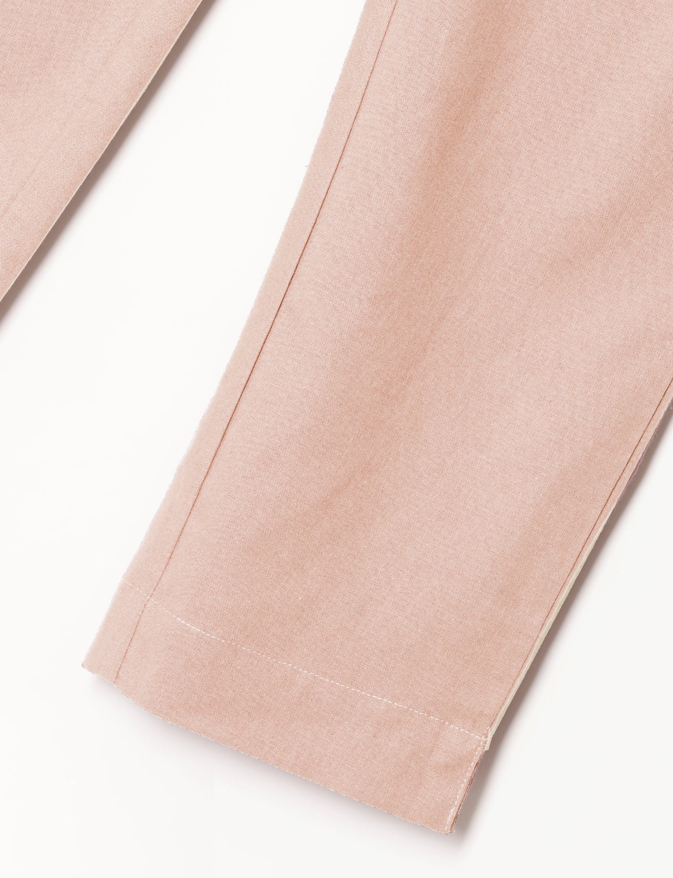 Vedora Chic: Salmon Pink Cotton Pants for Vibrant Comfort