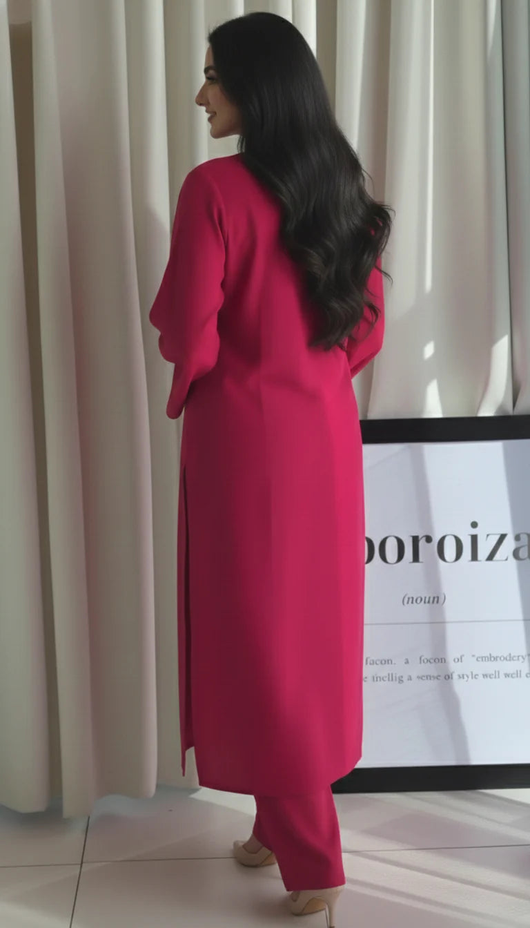 "Tarini" - Elegant Premium Cotton Kurta & Pants Set