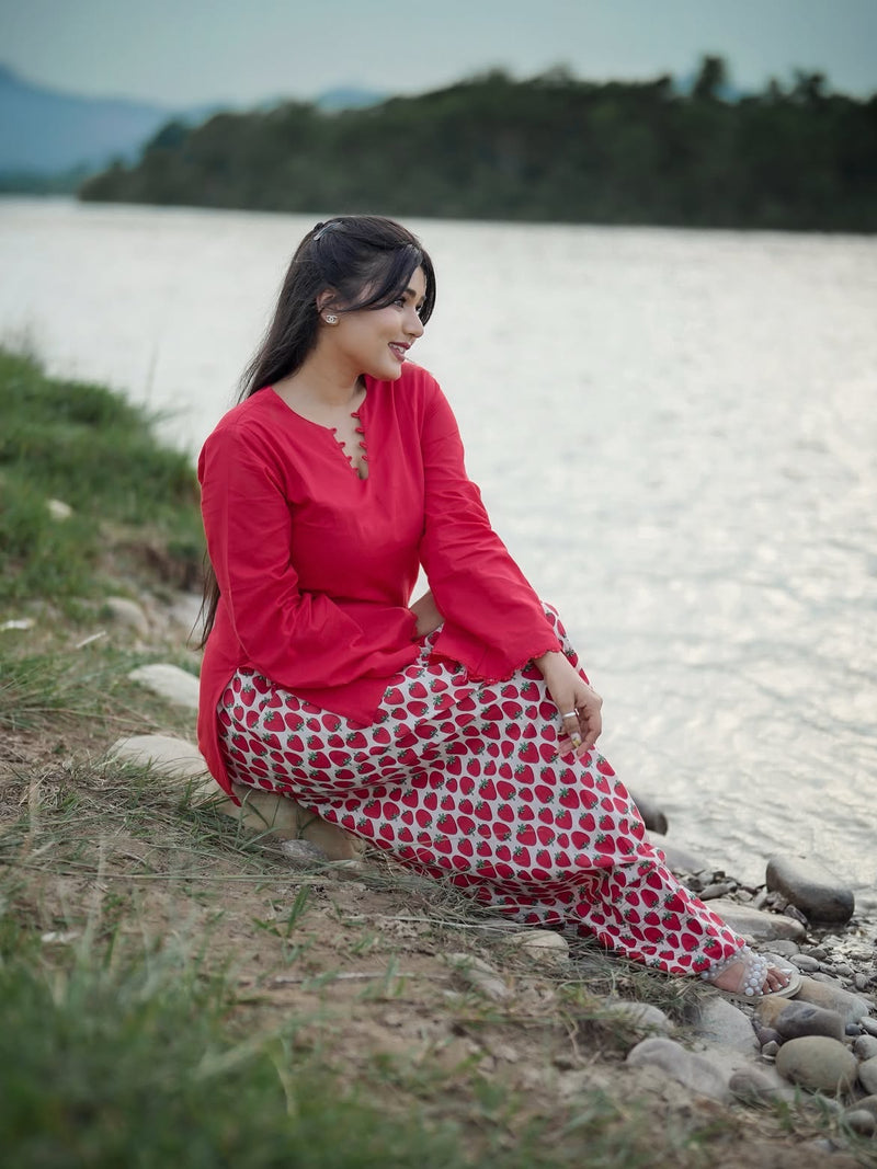 Kanak Cotton Farshi Salwar Set