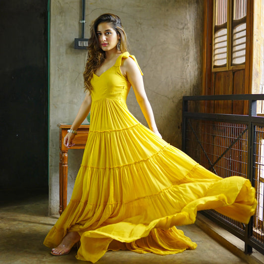 Marigold Dreams Maxi Dress