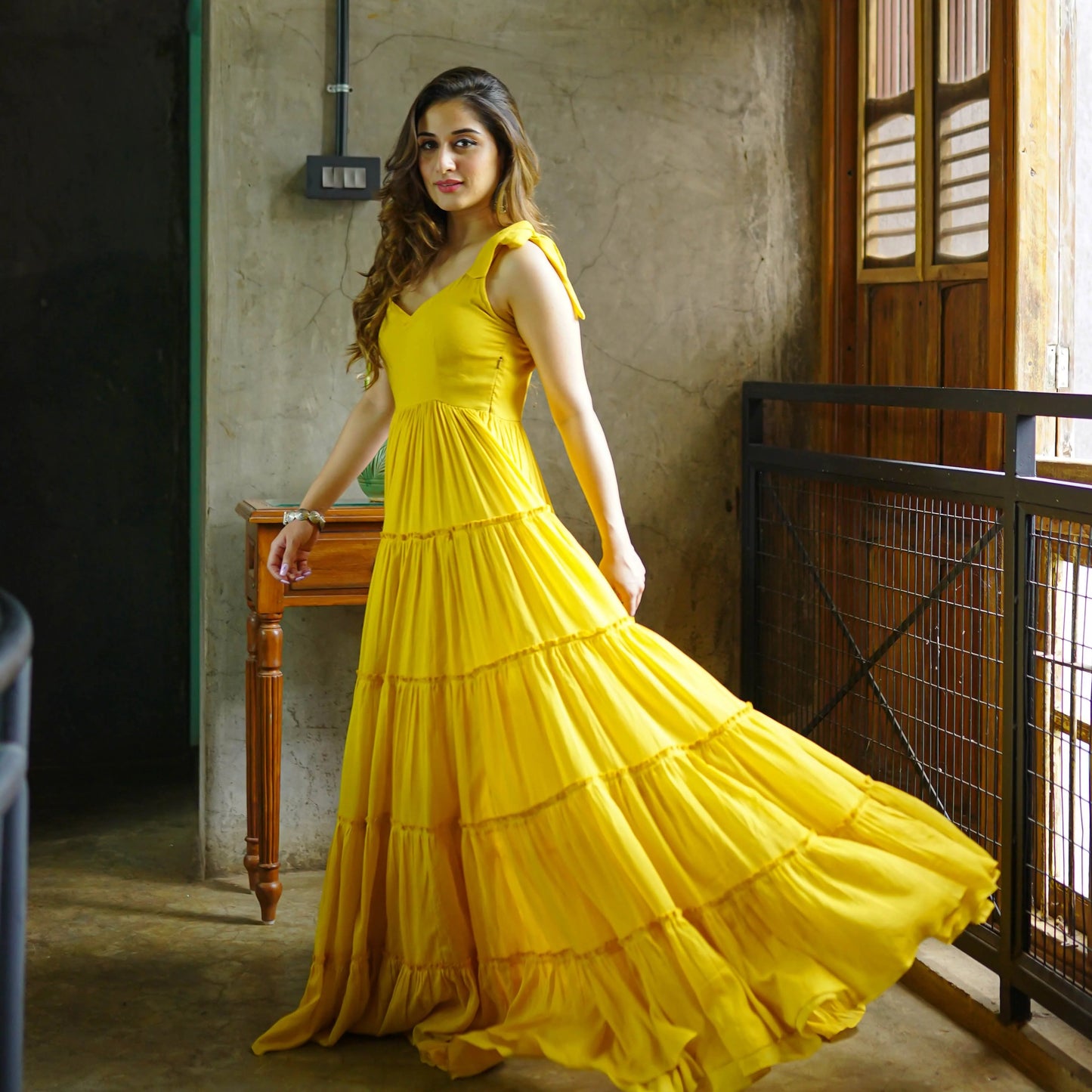 Marigold Dreams Maxi Dress