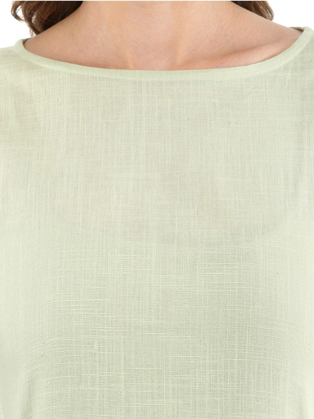 "Adira" - Elegant Cotton Flex Straight Kurta & Pants Set