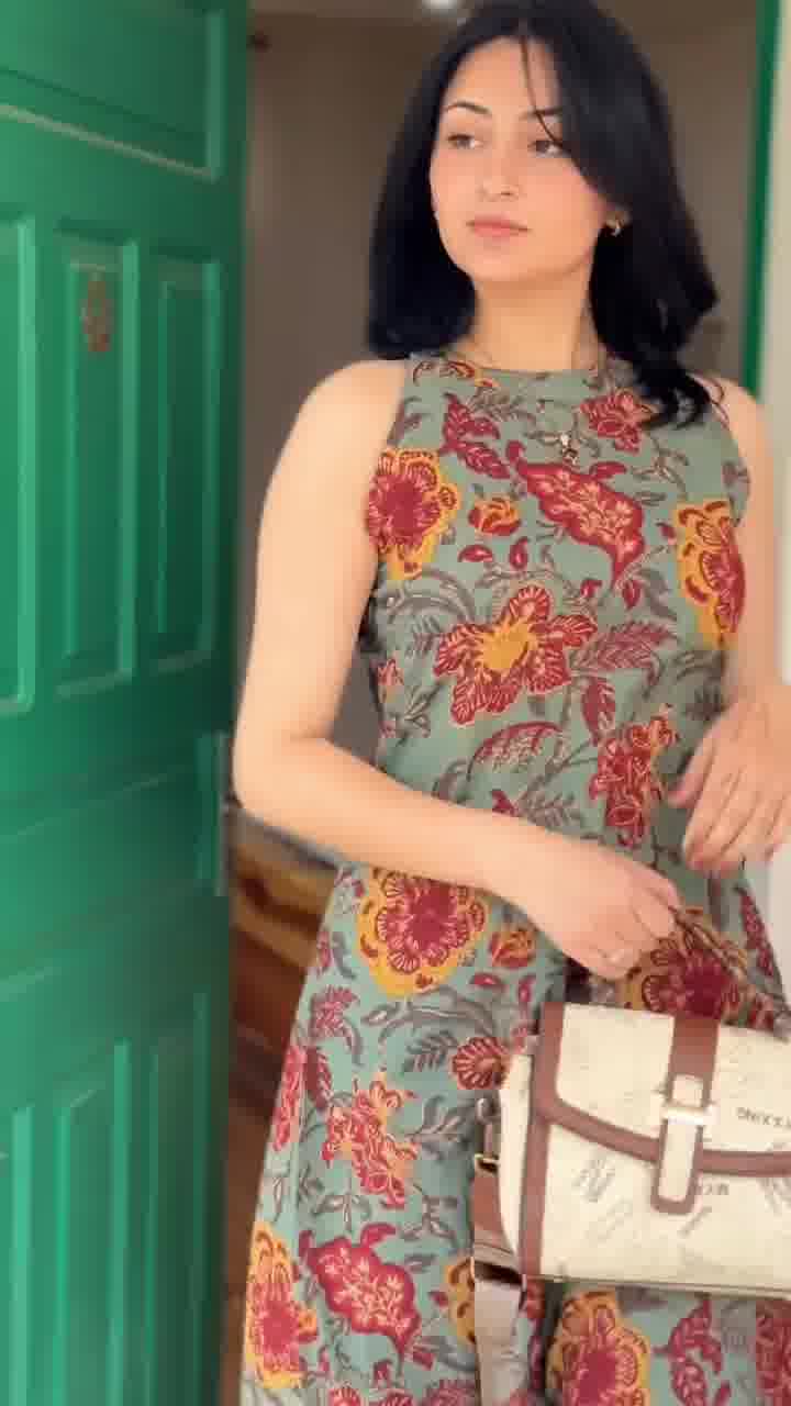 Premium Cotton Kurti & Co-ord Sets – Halterneck Pichwai & Solid Sleeveless Styles
