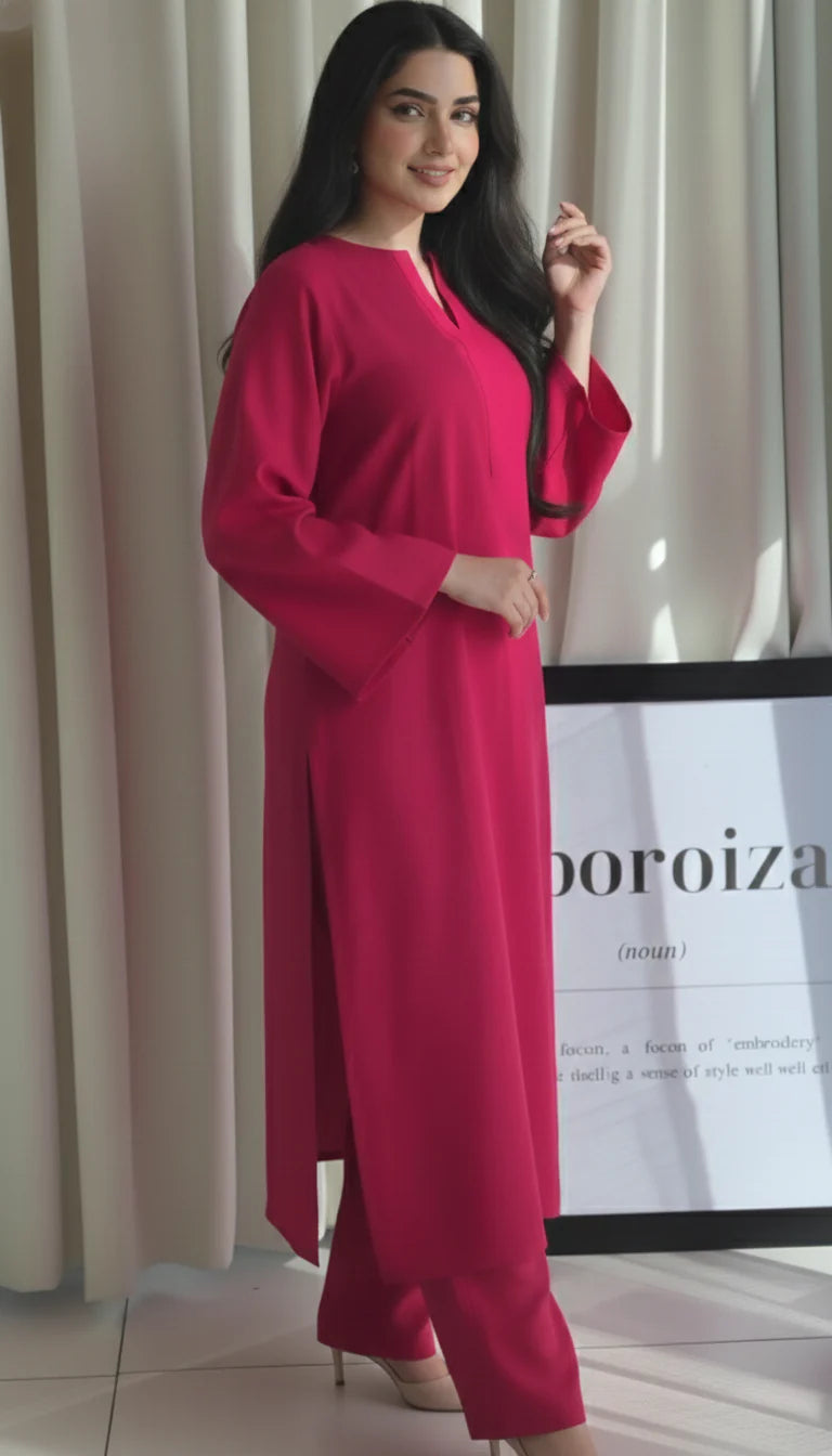 "Tarini" - Elegant Premium Cotton Kurta & Pants Set