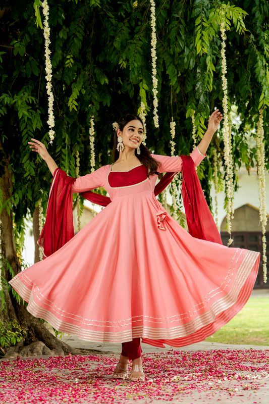 Advika Timeless Radiance Anarkali Dress