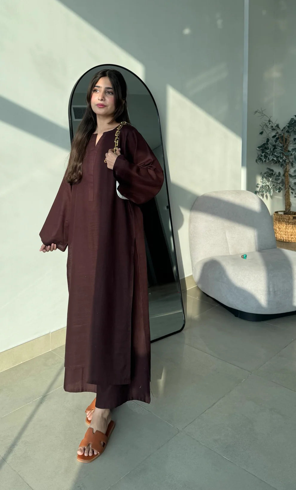 "Tarini" - Elegant Premium Cotton Kurta & Pants Set