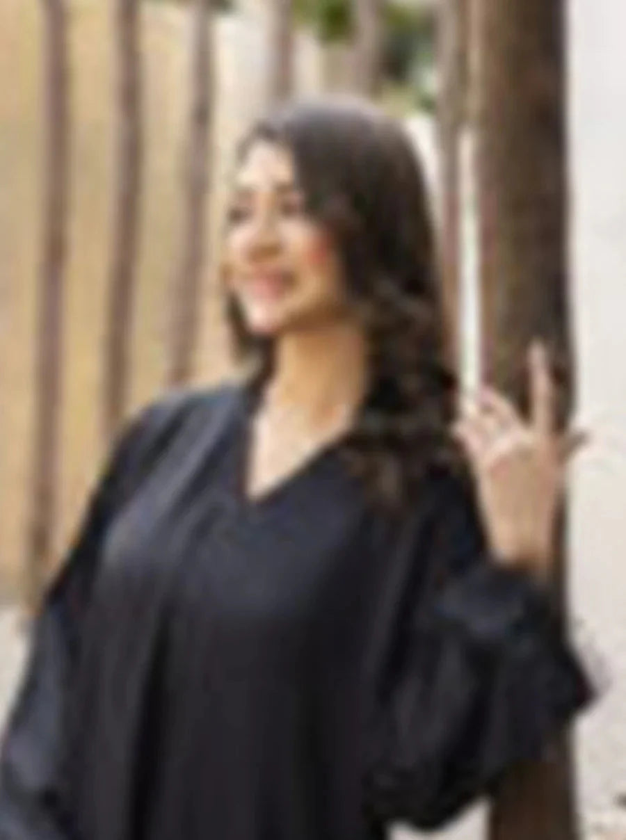 "Mehrin" - Flowy Georgette Straight Kurta & Pants Set