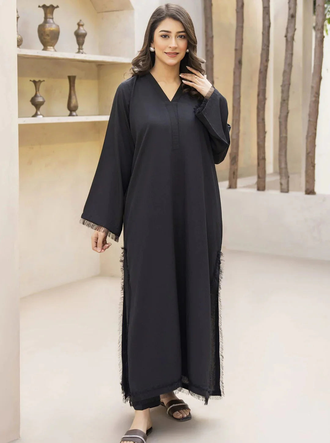 "Mehrin" - Flowy Georgette Straight Kurta & Pants Set