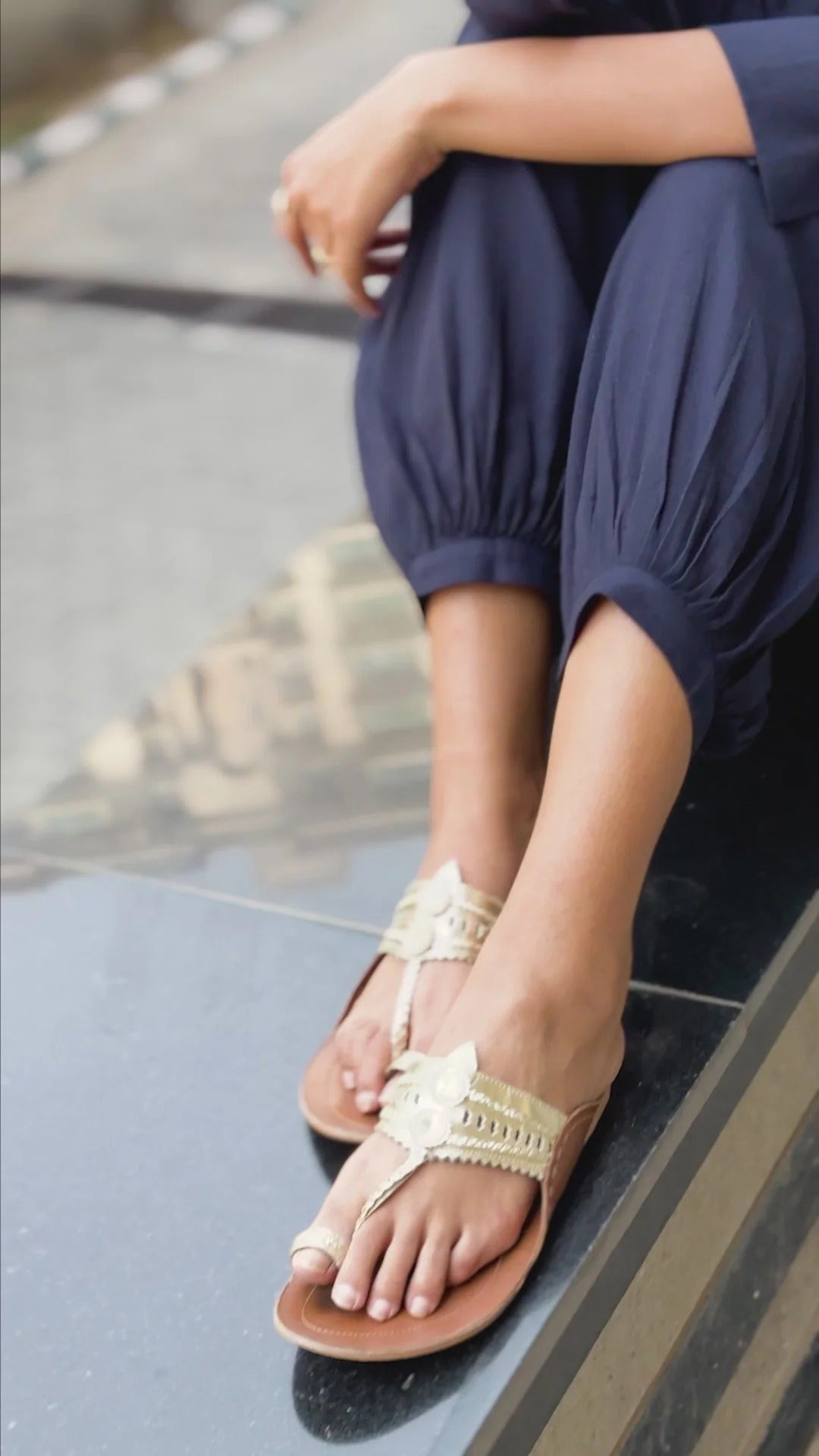 "Samira" - Flowy Cotton Co-ord Set with Balloon Pants