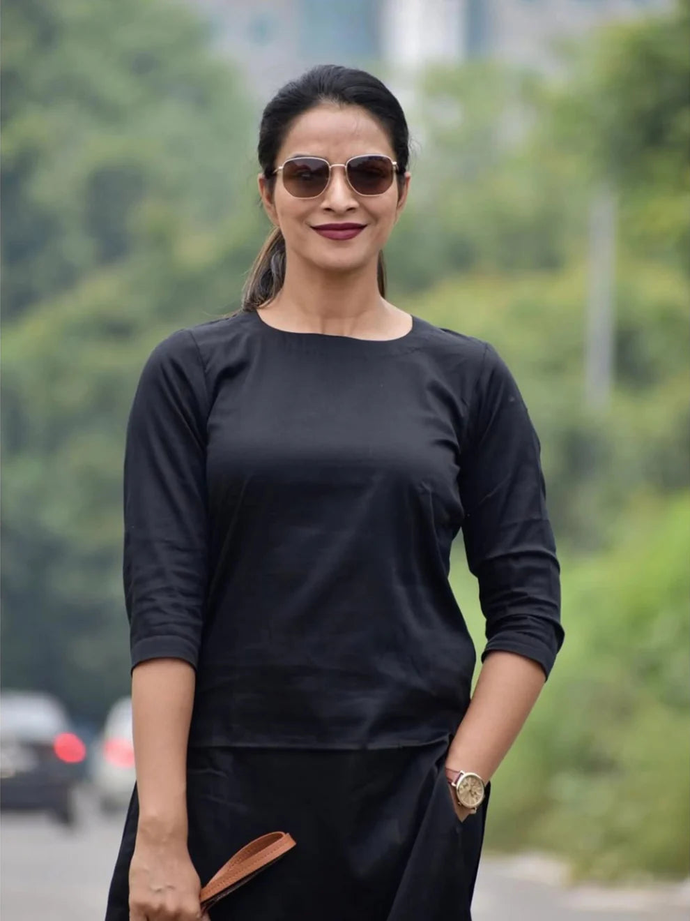 "Yatra" - Minimalist Soft Cotton Co-ord Set with Relaxed Fit