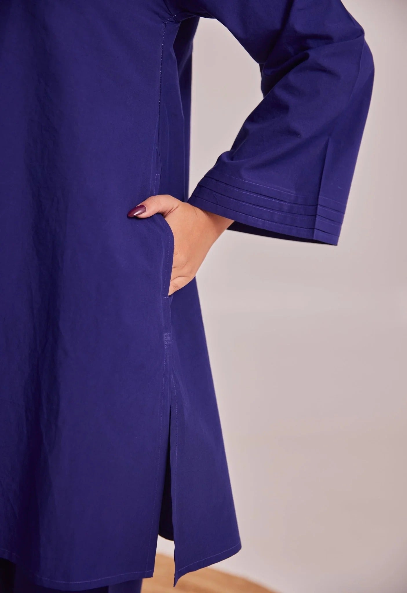 Vedora Cotton Co-Ord Set – Comfort Fit | Full Sleeves