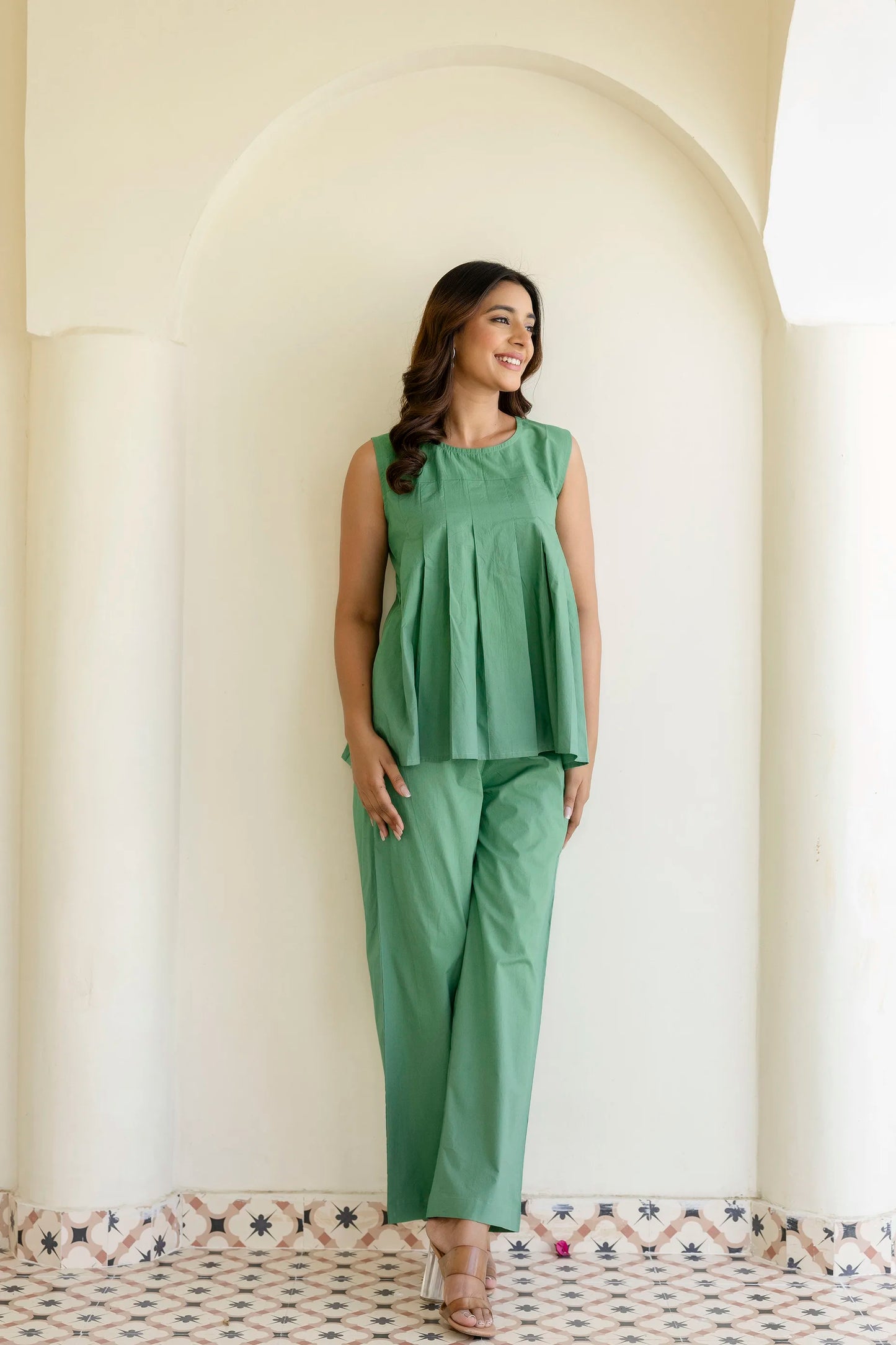 Color Pop Chic: Cotton Co-ord Sets for Effortless Summer Style