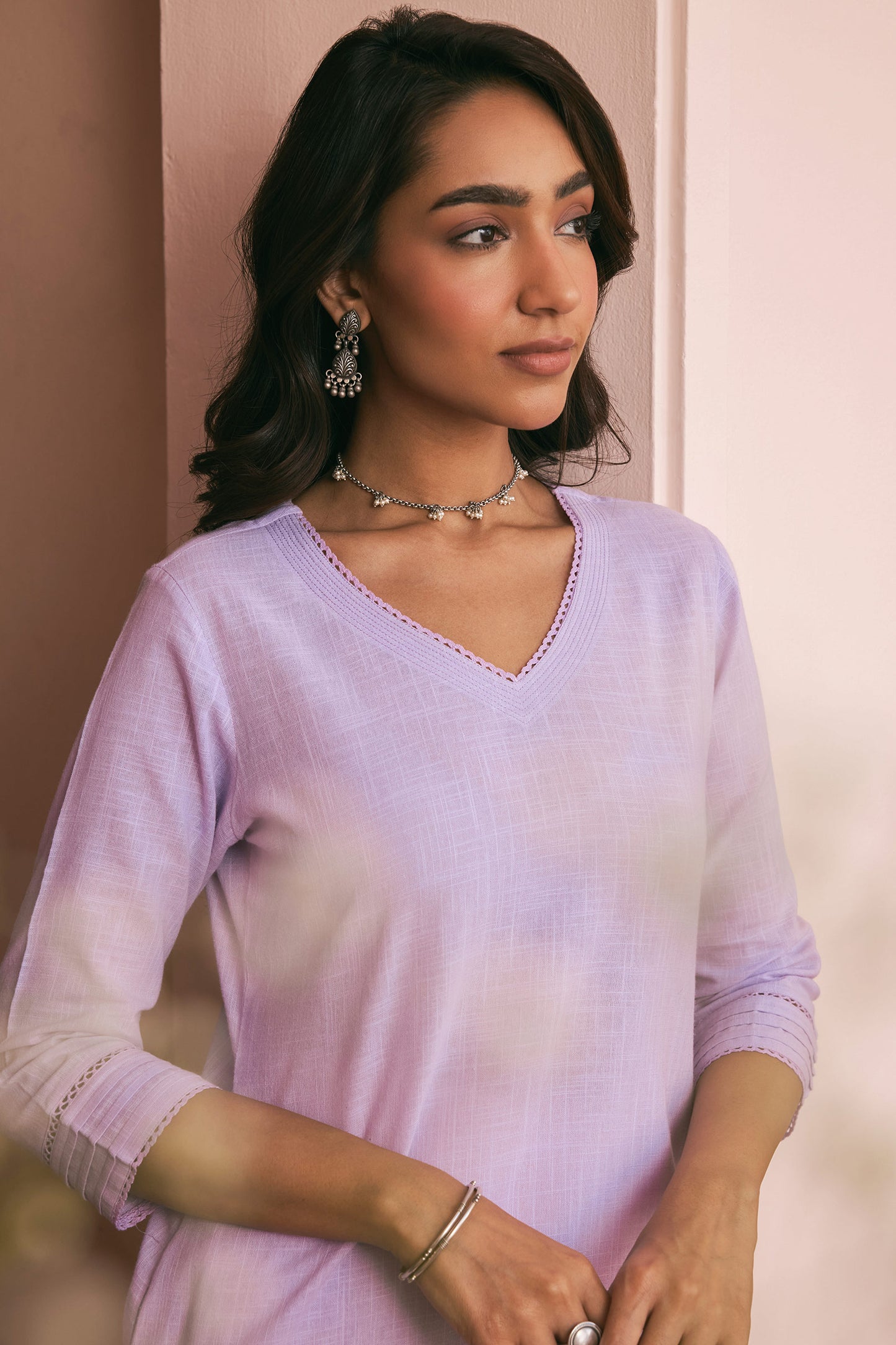 Vedora Noor-e Collection – Handcrafted Kurta Pant Sets in Timeless Hues