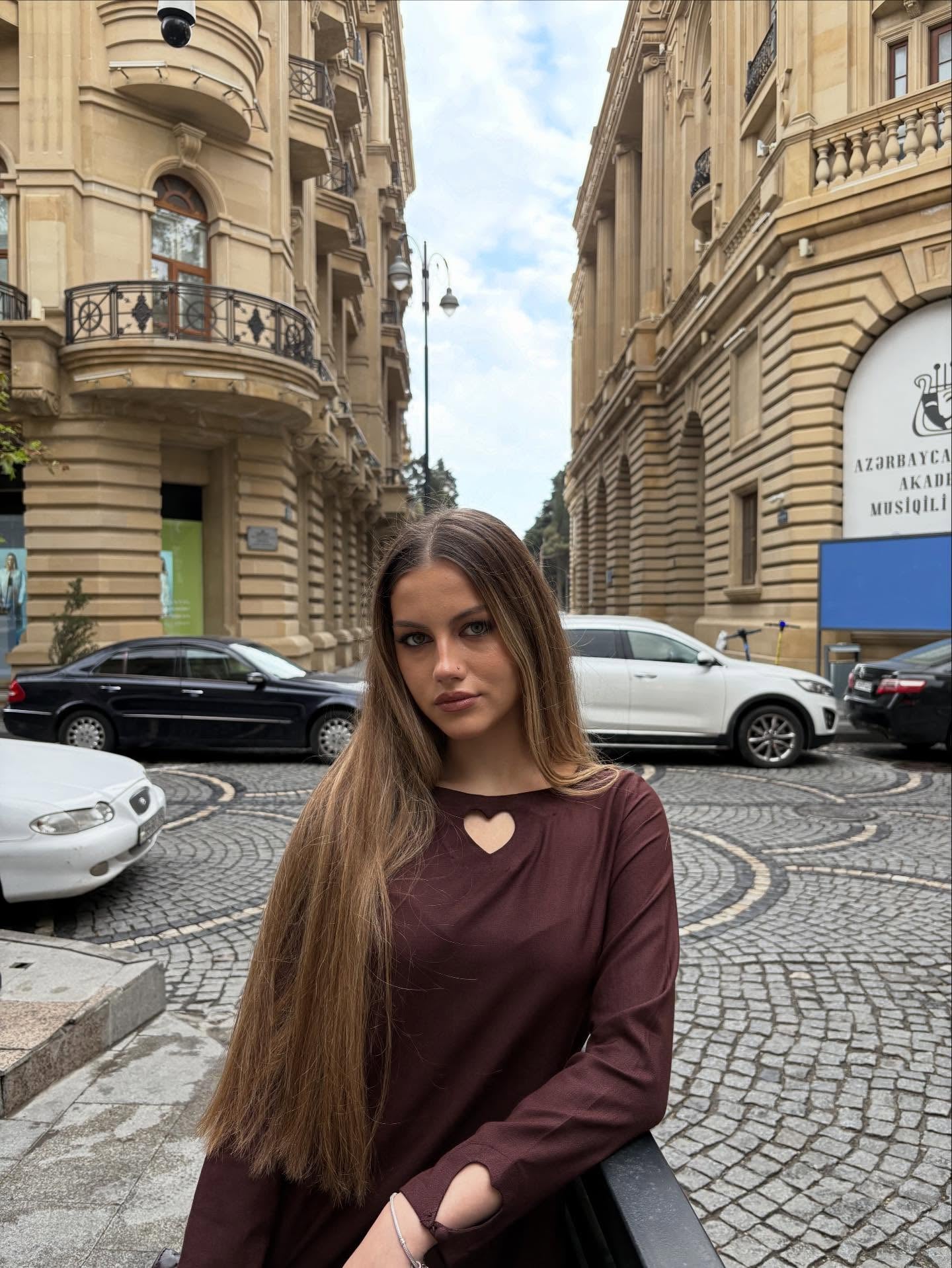 "Mahi" - Coffee Brown Premium Flowing Co-ord Set