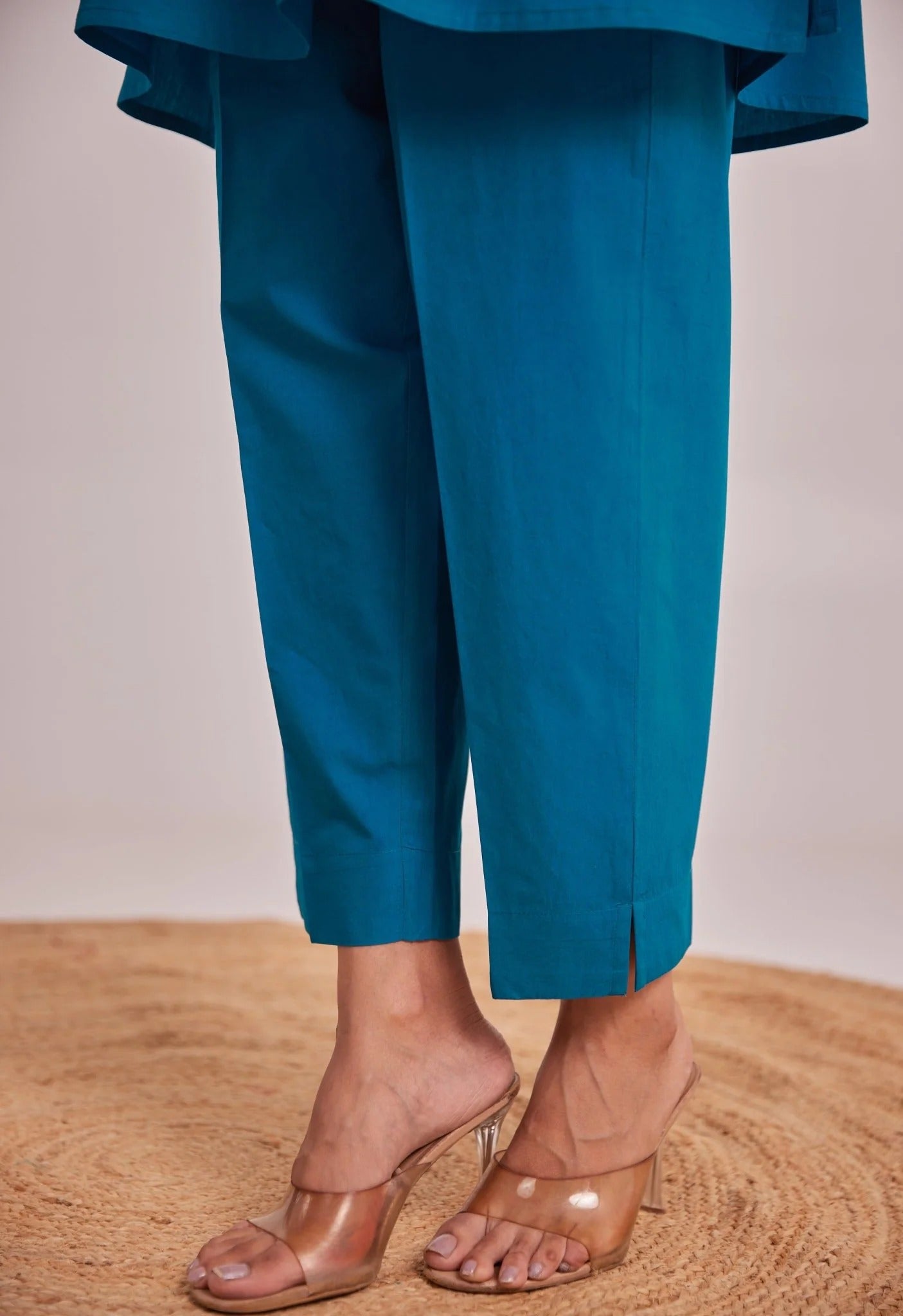 Vedora Cotton Co-Ord Set – Comfort Fit | Full Sleeves