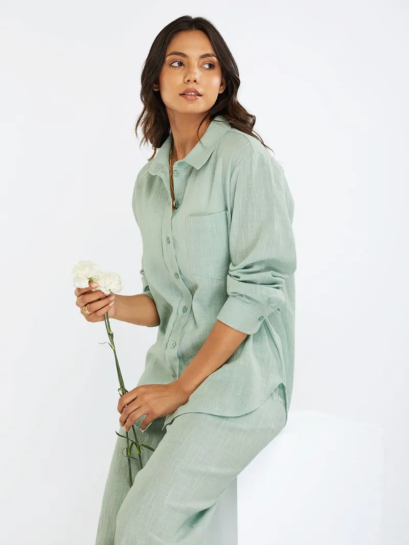 Rich Cotton Slub Co-ord Set