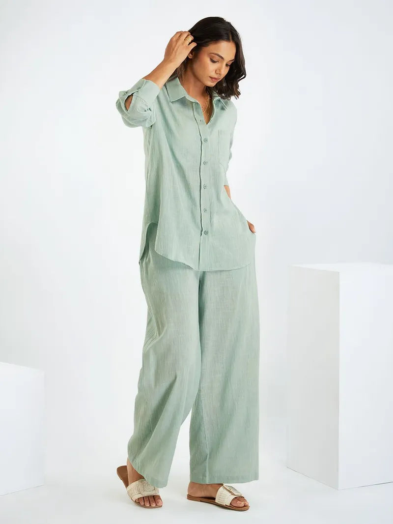 Rich Cotton Slub Co-ord Set