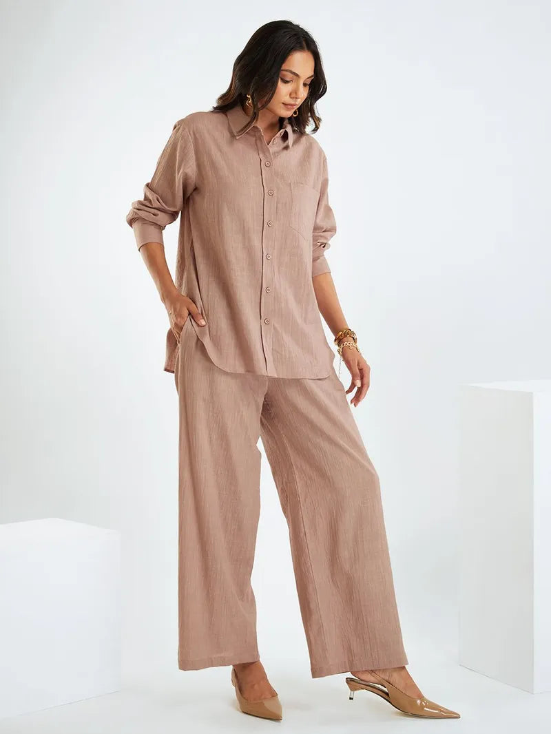 Rich Cotton Slub Co-ord Set