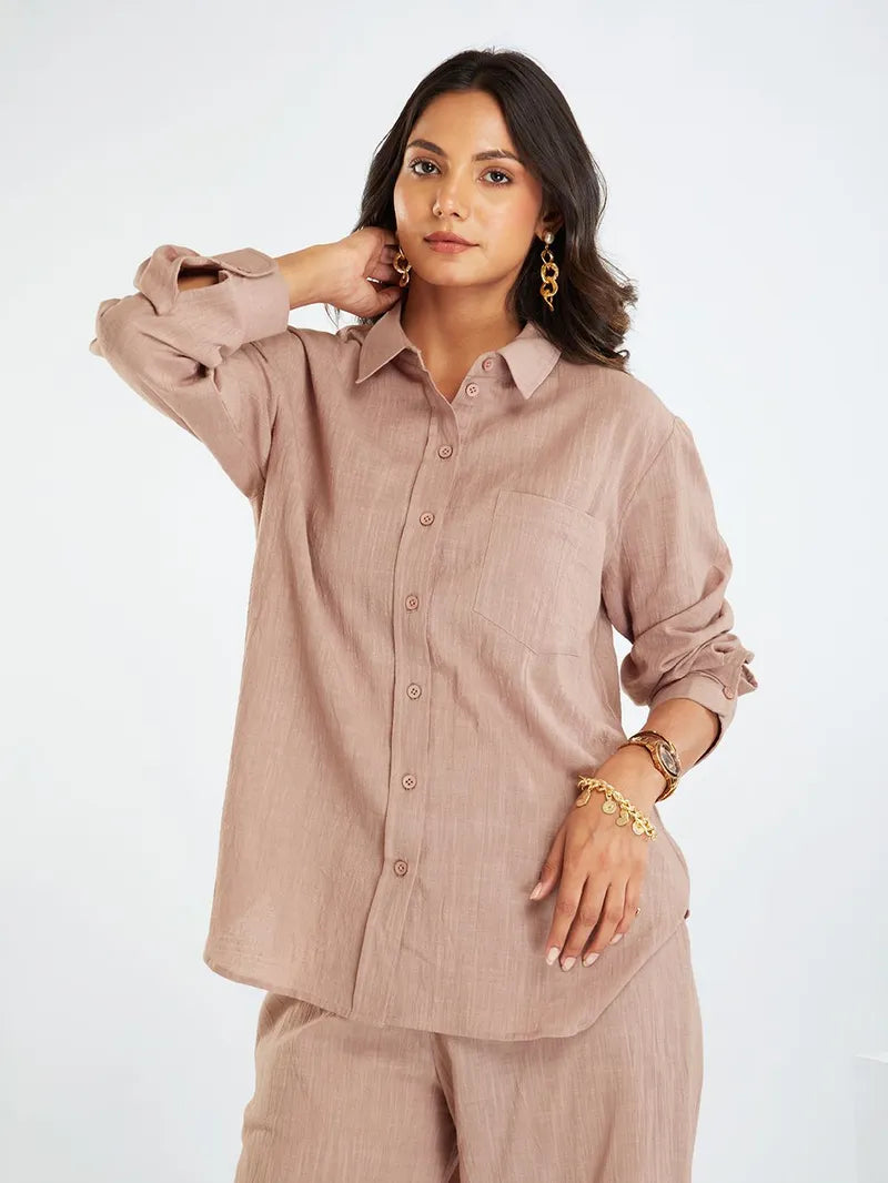Rich Cotton Slub Co-ord Set