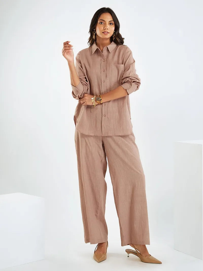 Rich Cotton Slub Co-ord Set