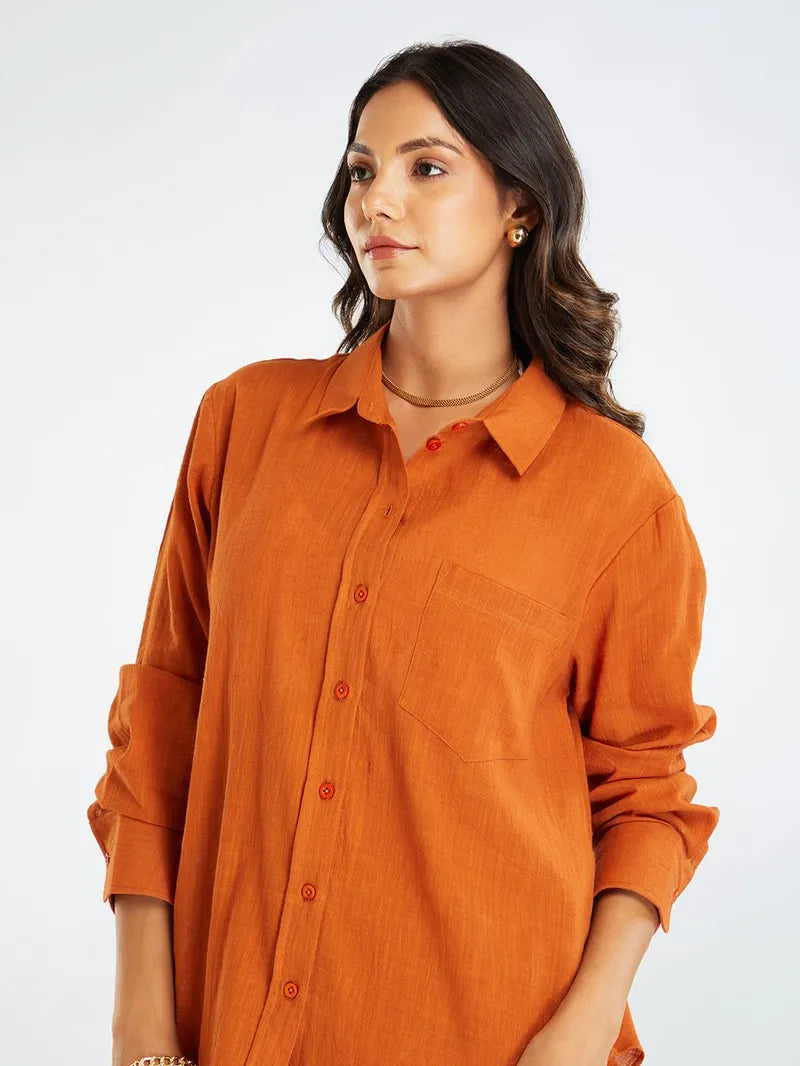 Rich Cotton Slub Co-ord Set