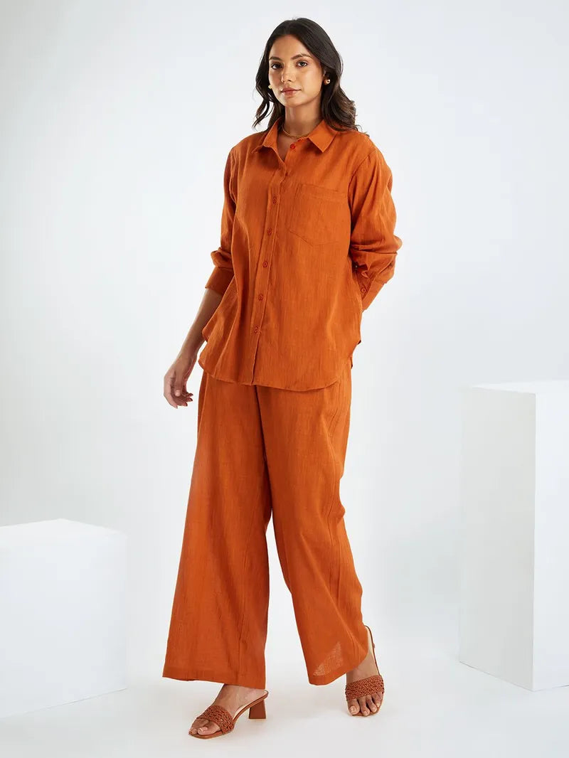 Rich Cotton Slub Co-ord Set
